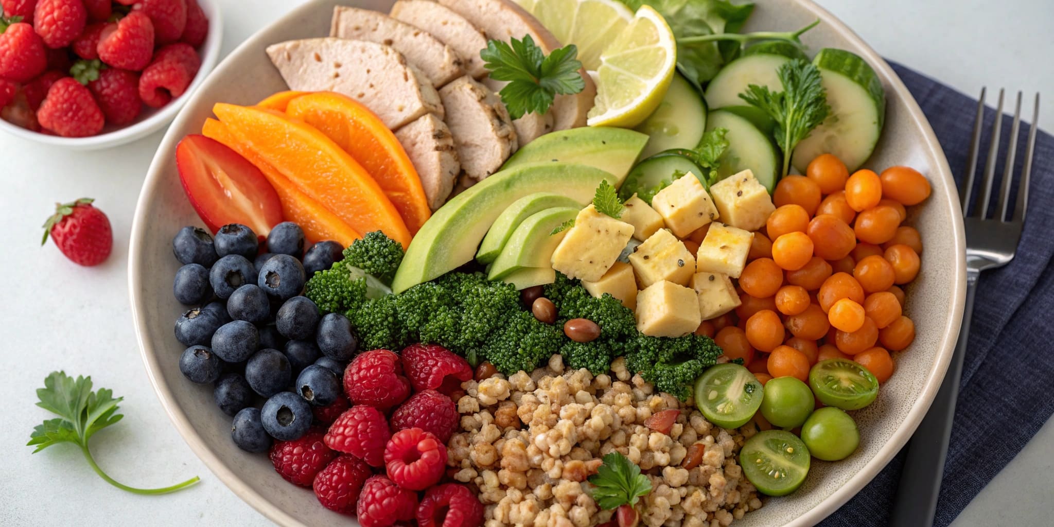Kako složiti tanjur koji podržava unos vitamina svaki dan